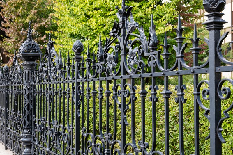 Wrought Iron Fence Installation