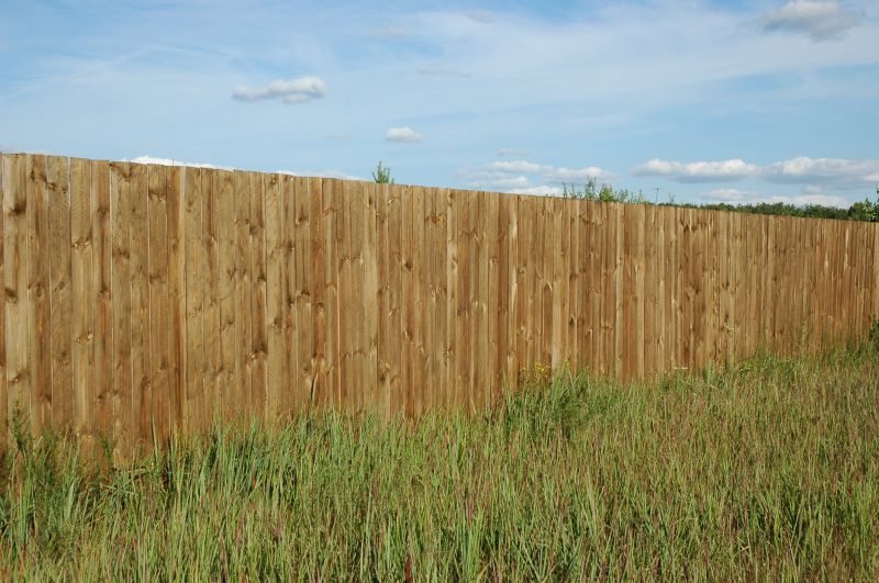 Pine Fence Installation
